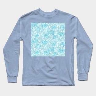 Blue Raindrops Long Sleeve T-Shirt